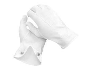 Gants en coton personnalisables durables confortables cérémonial de protection pratique - Product Image 3