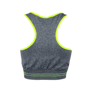 Soutien-gorge de sport moulant pour femme, débardeur de yoga, dos sexy, sous-vêtements de sport, bonnet complet, bretelles fixes, taille élastique, ensemble - Product Image 2