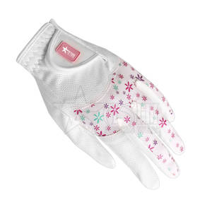 Gants de golf pour hommes de haute qualité OEM Cabretta de qualité supérieure en cuir véritable Logo personnalisé main gauche droite Sports de qualité supérieure - Product Image 4