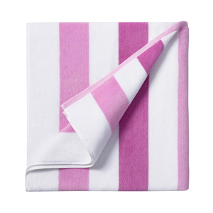 Serviette en coton blanc de qualité supérieure 100% coton / Serviettes de plage personnalisées avec logo brodé imprimé, coupe ajustée - Product Image 4