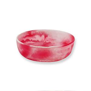 Bol à salade marron et blanc tourbillonnant, vaisselle décorative faite à la main pour la cuisine, vaisselle de table haut de gamme d'origine indienne - Product Image 4