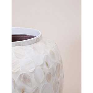 Florero de mesa TLC0049 30x35 cm Pieza decorativa elegante de nácar - Product Image 2