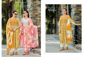 Latest Women Wear Capsule Print <b>Kurtis</b> and Pent with Dupatta for Casual Wear and Festival Wear Dress By Export - Product Image 6