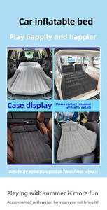 Matelas de <span class=keywords><strong>voiture</strong></span> pliable pour l'extérieur et la cuisine, pour SUV - Lit de voyage <span class=keywords><strong>gonflable</strong></span> floqué en PVC, taille double, <span class=keywords><strong>coussin</strong></span> de couchage pour <span class=keywords><strong>voiture</strong></span> - Product Image 4