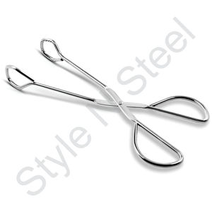 Stainless Steel <b>Scissors</b> Tong <b>Kitchen</b> Premium Cooking Grilling Tongs Cooking Utensils <b>Kitchen</b> Accessories - Product Image 1
