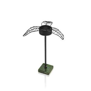 Medium 16x14x17 cm Metal Leaf <b>Tealight</b> Candle Holder Stylish <b>Lantern</b> Design for Home Decor or Event Entertainment - Product Image 1