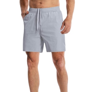 Shorts décontractés pour hommes taille adulte, nouveau style, vente chaude, taille haute, séchage rapide, en toile unie, pour la gym 2026 - Product Image 2