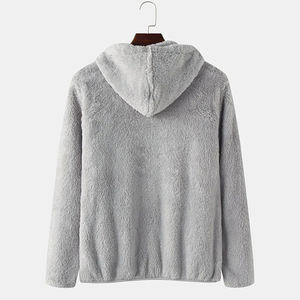 Nueva Sudadera con Capucha y Cremallera para Hombre, Diseño Color Block, 100% Algodón, Forro Polar Sherpa, Secado Rápido y Transpirable - Product Image 2