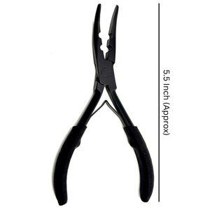 GEMSTONE ENTERPRISES Pince à extensions de cheveux en acier inoxydable de haute qualité, durable et réutilisable, instrument de beauté fabriqué au Pakistan - Product Image 1