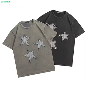 เสื้อยืดผู้ชายคอกลม แขนปกติ ผ้าฝ้าย 100% น้ำหนัก 300 กรัม พิมพ์ลายดิจิตอล ปักโลโก้ตามสั่ง ทรงหลวม สวมใส่สบาย เป็นมิตรต่อสิ่งแวดล้อม - Product Image 6