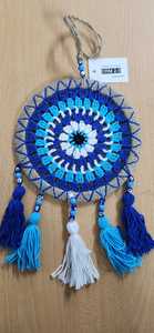 Dreamcatcher <b>Easter</b> Back to School Wedding Graduation Baptism Rope Beads Contemporary Round Shape Hanging Accessory Kit - Product Image 4