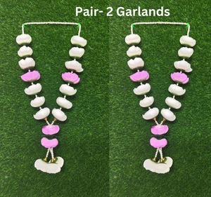 Romantique élégant Rose fleur Varmala Mala mariée marié guirlande de mariage pour fête indienne décor cadeau de bienvenue pour les invités décor - Product Image 5