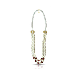 Collier en perles blanches de qualité supérieure, fait à la main, bijoux de mode pour femmes, marché de gros au meilleur prix - Product Image 2