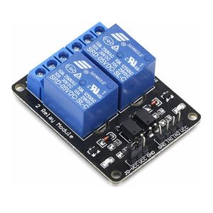 บอร์ดพัฒนาโมดูลรีเลย์แบบแยกสัญญาณด้วยออปโตคัปเปลอร์ 5V 2 ช่อง - Product Image 5