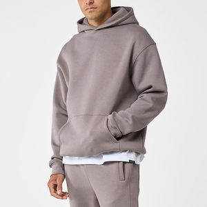 Sweats à capuche pour hommes de haute qualité sweats à capuche et pantalons de survêtement ensemble 100% coton survêtement lourd survêtement personnalisé - Product Image 6