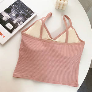 Femme Débardeur Tricoté Été Filles Débardeurs Femmes Slim Strap Vest Sexy Female Backless Bottoming Shirts - Product Image 4