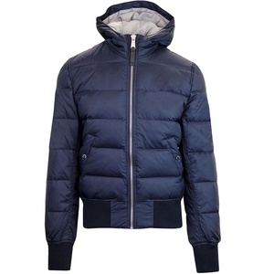 Chaqueta de invierno para hombre, abrigos impermeables, chaqueta acolchada informal personalizada con capucha, venta al por mayor - Product Image 4