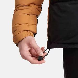 แจ็กเก็ตบอมเบอร์สำหรับผู้ชายเสื้อคลุมกันหนาวแบบมีรูยืดหยุ่น - Product Image 2