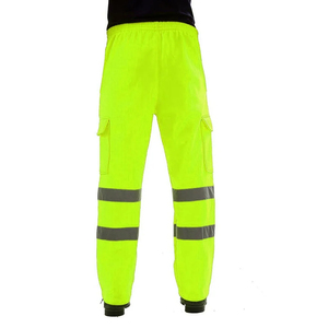 2025 pantalon de travail personnalisé de haute qualité pour hommes vêtements de sécurité haut de gamme avec poche pour le travail en plein air et les uniformes haute visibilité - Product Image 4