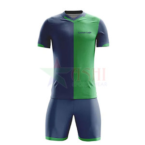 Uniforme de Fútbol Personalizado para Hombre, Diseño OEM, Suministro de Fábrica, Tejido Transpirable, Ecológico, de Secado Rápido, Tallas Grandes - Product Image 1