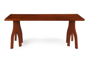 โต๊ะอาหารไม้เนื้อแข็ง 6 หรือ 8 ที่นั่ง ลายไม้ธรรมชาติ ทนทาน สร้างสรรค์ได้ทุกขนาดและทุกการตกแต่ง สำหรับใช้ในบ้านพักอาศัยหรูหรา โรงแรม และอพาร์ตเมนต์ - Product Image 2