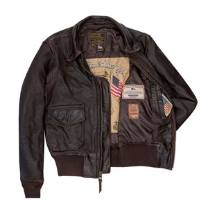 Blouson bombardier long en cuir pour hommes fabriqué sur mesure par OEM Vêtements d'extérieur élégants et durables - Product Image 2