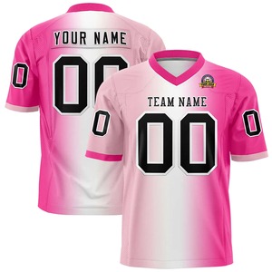 Maillot de football américain personnalisé pour filles, uniforme en polyester 180GSM, impression par sublimation, vêtements de sport pour entraînement et match pour jeunes - Product Image 3