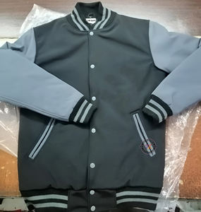 เสื้อแจ็กเก็ตบอมเบอร์ทีมเบสบอลเสื้อแจ็กเก็ตทีมออกแบบได้ตามที่ต้องการ - Product Image 1