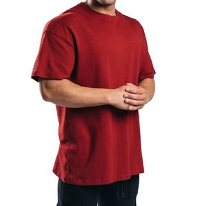 เสื้อยืดผู้ชายโอเวอร์ไซส์ผ้าคอตตอนแห้งเร็วเสื้อผ้า100% ใส่ออกกำลังกายเล่นฟิตเนสยิมระบายอากาศได้ดี - Product Image 4