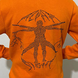 Vente en gros OEM sweats surdimensionnés en coton violet de haute qualité pour hommes sweats à capuche avec fermeture éclair complète pull impression numérique Streetwear - Product Image 5