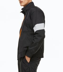 Formal Sport Casual <b>Workout</b> Lightweight Windproof Windbreaker <b>Jacket</b> / Soft Cotton Men's Hooded <b>Jacket</b> with Own Custom logo - Product Image 3