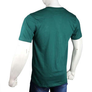 Chase Value <b>Men's</b> T-<b>Shirt</b>-Green Size M 95% Cotton 5% Spandex - Product Image 3