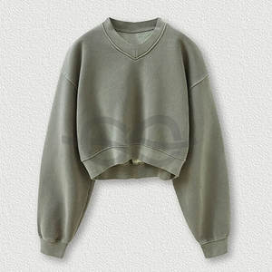 Sweat-shirt en coton pour hommes à la mode pour l'hiver à manches longues vêtements décontractés chauds impression en relief Design doublé Style polaire - Product Image 1