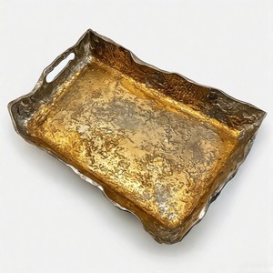 Plateau en aluminium CelestialEdge avec accents sculptés de forme circulaire Dull Shine et base de qualité supérieure pour une présentation de luxe - Product Image 3