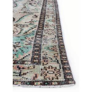 พรมขนสัตว์ถักมือสีน้ำตาลเบจวินเทจ ลายเหรียญรูปสี่เหลี่ยมผืนผ้า สำหรับบ้าน ห้องนั่งเล่น ห้องโถง ห้องวัยรุ่น - Product Image 4