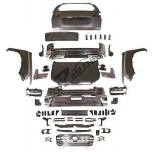 Ventas calientes Bodykit para Prado 2006-2009 120 Actualización a Land Cruiser LC300 2024 Bodykit Auto Cnversion Kit para Prado