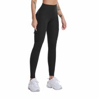 Leggings Cargo taille haute pour femmes imprimé à carreaux Scrunch bout à bout Fitness pantalon de Yoga athlétique respirant XL XXL poches à cordon