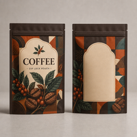 Sachet Doypack refermable à fermeture éclair de 10lb, 12lb, 15lb pour emballage de café, thé, bonbons, noix, graines pures et poudre de protéines de lactosérum