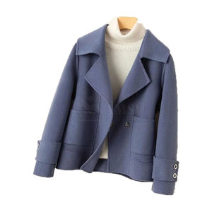 Custom Logo Design <b>Women</b> Wool <b>Jacket</b> Wholesale Made Breathable <b>Women</b> Wool <b>Jackets</b> in Stock - Product Image 4