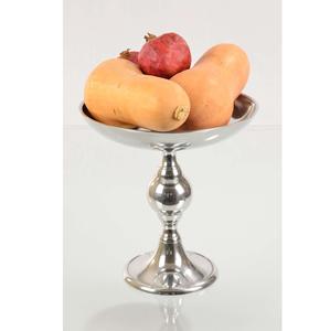 Bol de service en métal fait main, finition argentée polie, écologique, durable, pour les intérieurs haut de gamme et un style affirmé - Product Image 1