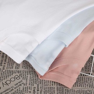 Conception de logo personnalisé OEM 240g pur coton petit col moyen T-shirt à manches courtes pour les hommes - Product Image 4