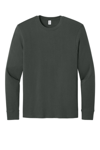 T-shirt à manches longues 100% coton personnalisé Tissu tricoté léger surdimensionné en microfibre lourd avec motif en bambou imprimé - Product Image 4