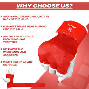 Gants intérieurs rembourrés en gel sur mesure, vente chaude, best-seller, prix bas - Product Image 4