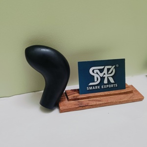 Mango de bastón de cuerno de búfalo hecho a mano de primera calidad, agarre de bastón duradero estilo Príncipe de Gales para hacer bastones personalizados en la India - Product Image 6