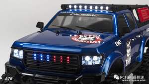 CROSSRC AT6 1/10 RC Crawler 6x6 <span class=keywords><strong>Unimog</strong></span> Camión Estilo Militar con Tres Ejes Portales, Bloqueo de Diferencial Independiente 6WD, 2 Velocidades, Grado Hobby RTR - Product Image 3