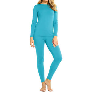 Nouveau hiver sous-vêtement thermique costume sans couture respirant chaud thermique vêtements femmes longs Johns pour femmes ensemble classique - Product Image 3