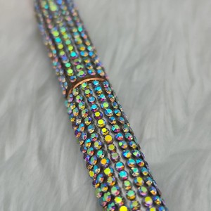 Pinceau à ongles Kaitei 9 mm avec manche en strass, pinceau de précision pour détails fins, design de lignes fines, manucure, salon, vente en gros, OEM - Product Image 4