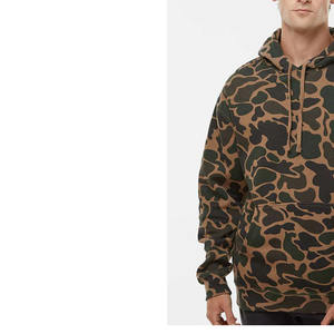 Sudadera con Capucha de Camuflaje de Invierno, Diseño Sólido, Gruesa, con Bordado y Diseño Digital Personalizado para Uso Unisex - Product Image 2