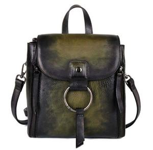 Latest Design Women <b>Leather</b> <b>Backpack</b> Lightweight Durable Waterproof Custom Logo Latest Design <b>Leather</b> <b>Backpacks</b> - Product Image 2