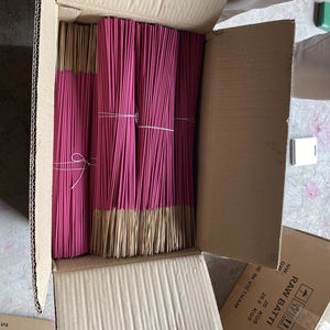 Bâton d'encens pour sandale Agarbatti rose de 12 pouces de haute qualité Logo personnalisable pour un usage religieux - Product Image 1